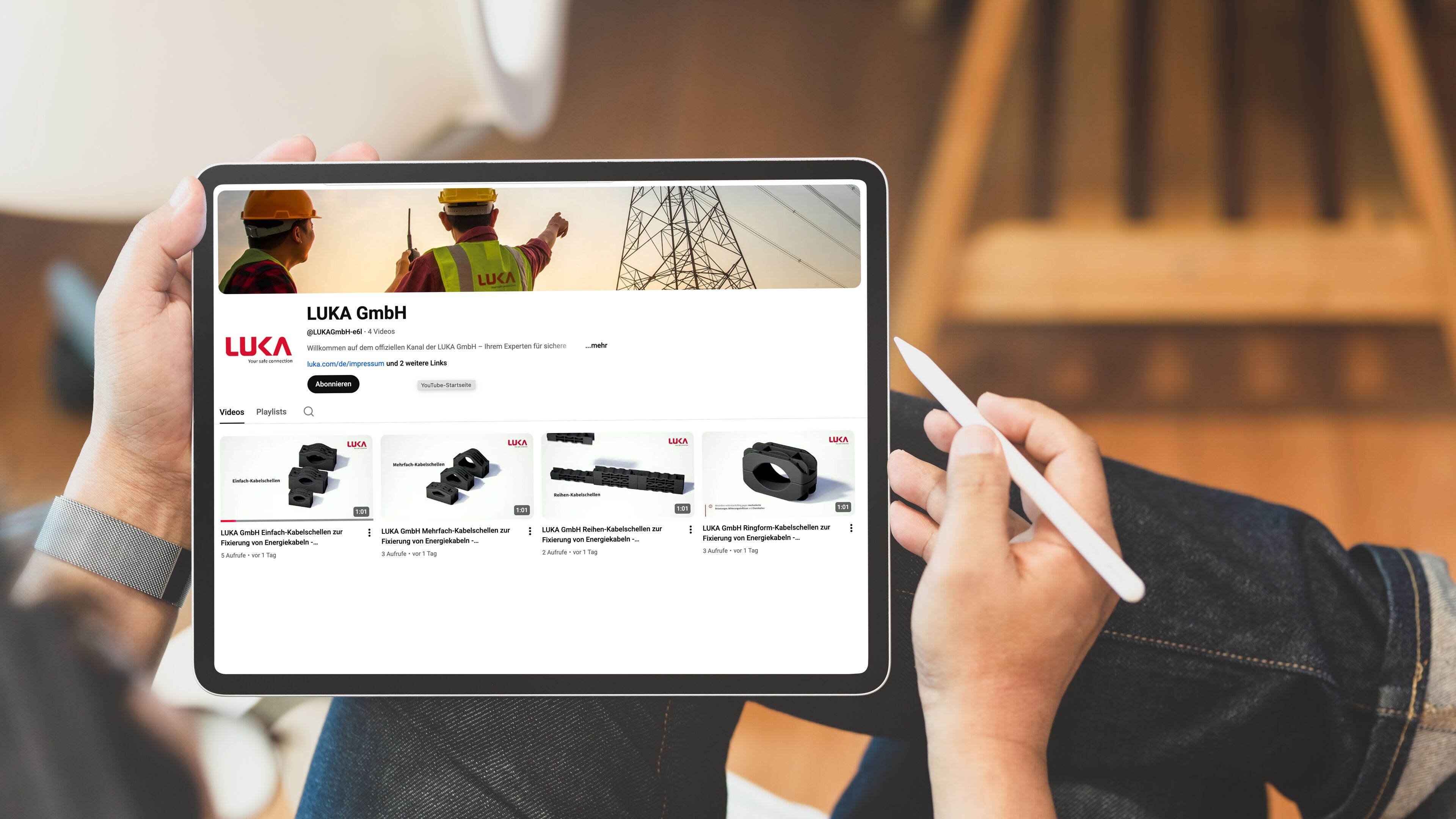 Schulungs­stand Actemium Cegelec Mitte GmbH München LUKA GmbH      
